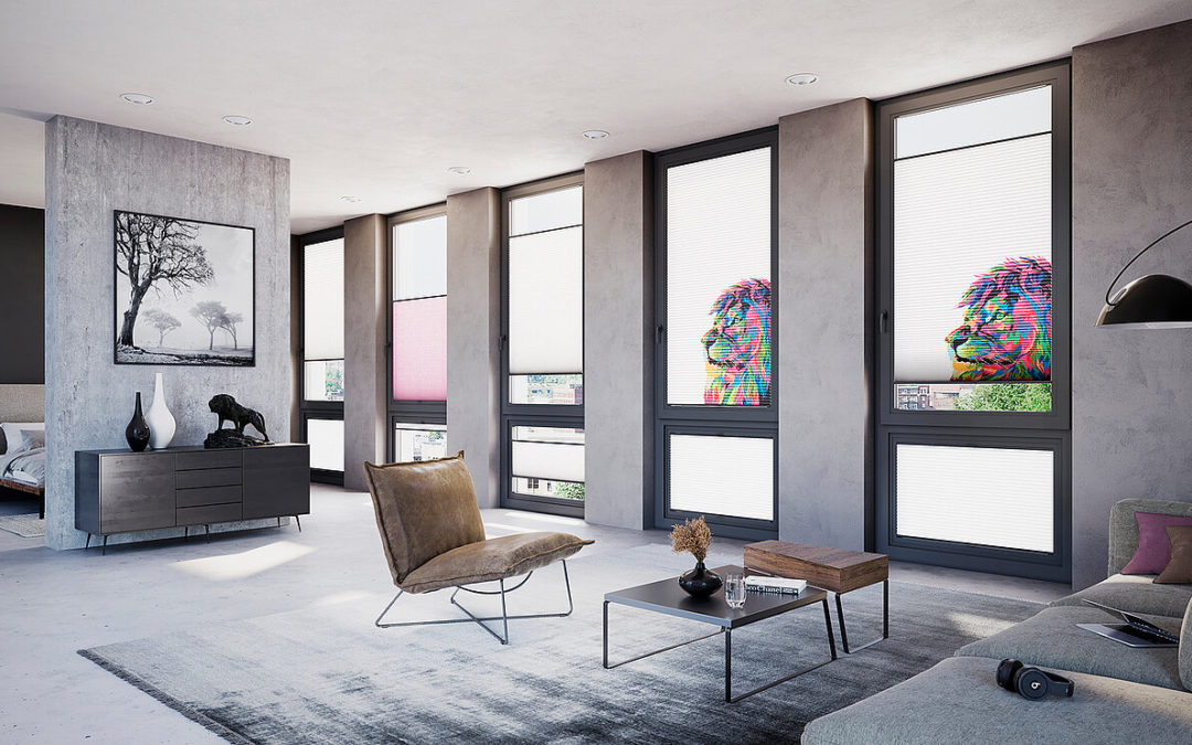 Stores plissés nid d&rsquo;abeilles